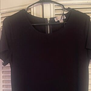Michael Kors Black Short Sleeve Top